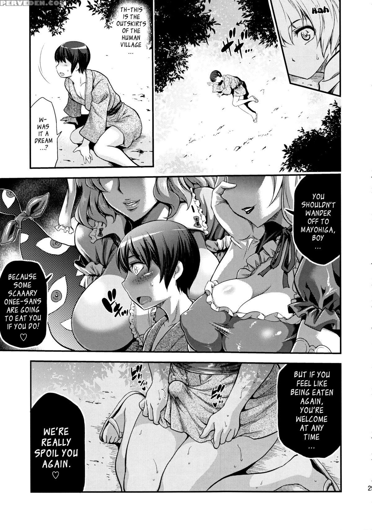 (c83) [musashi-dou (musashino Sekai)] Futanarix Touhou - Mayohiga Hen (touhou Project) [english] Chapter 1000 Page 28